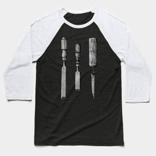 Three Chisels Baseball T-Shirt